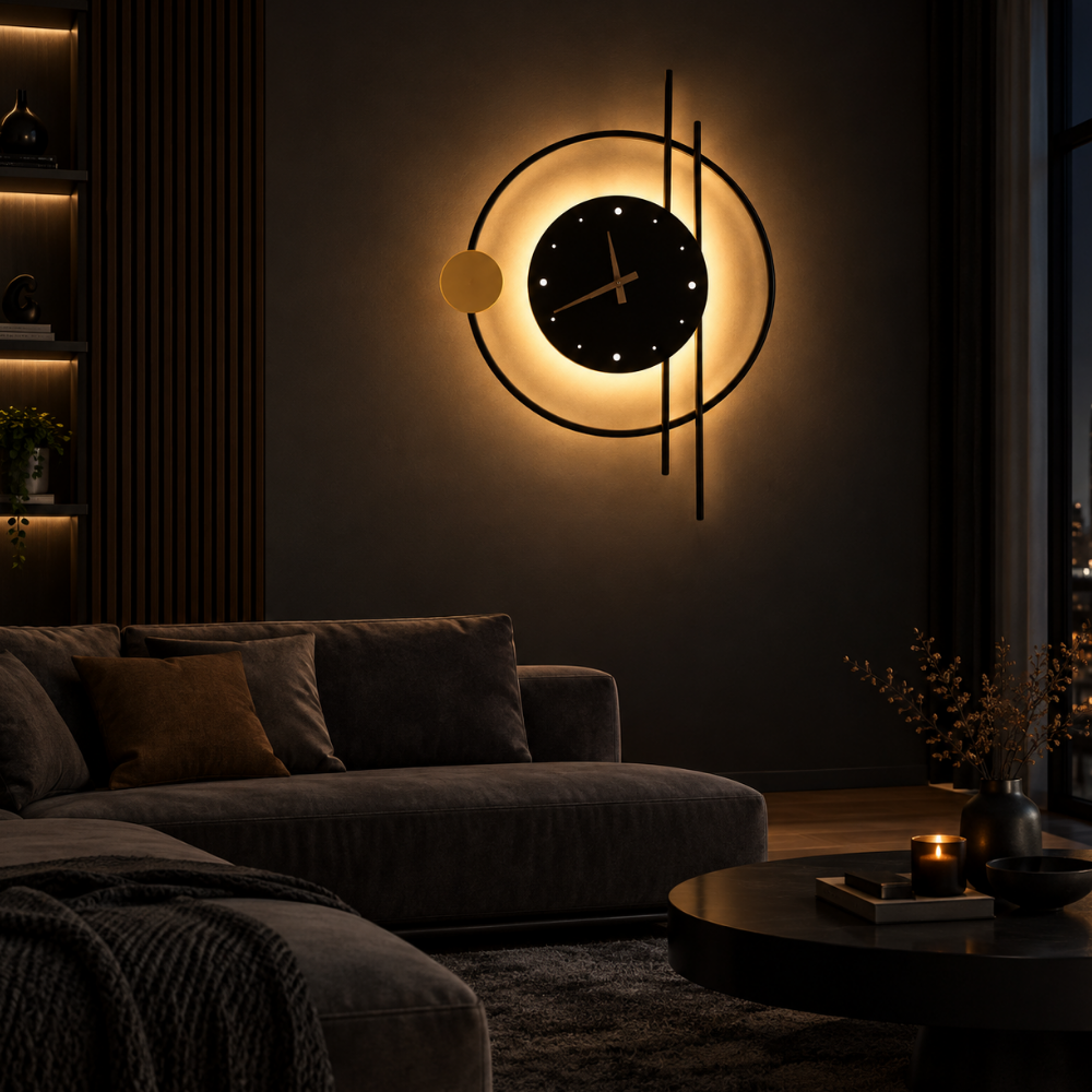 The Solar Orbit Wall Clock
