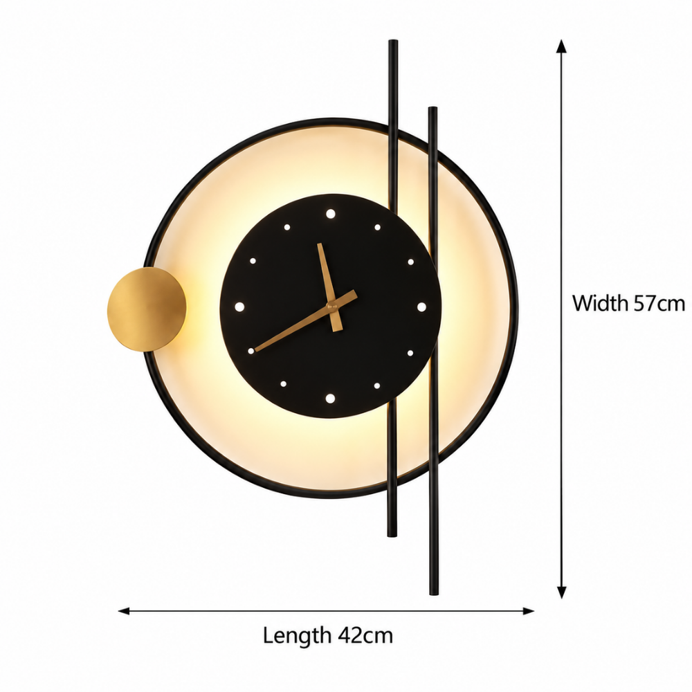 The Solar Orbit Wall Clock