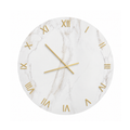 Marble Elegance Wall Clock