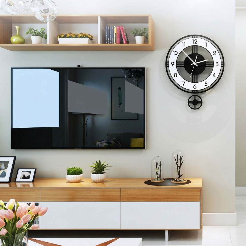 Modern Pendulum Wall Clock